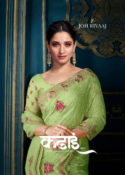 Kadhai By Joh Rivaaj Designer Saree Collection